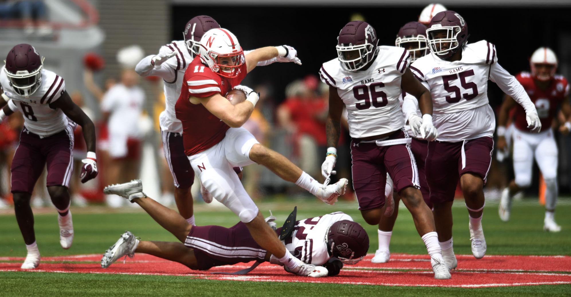 Fordham vs. Nebraska, 9.4